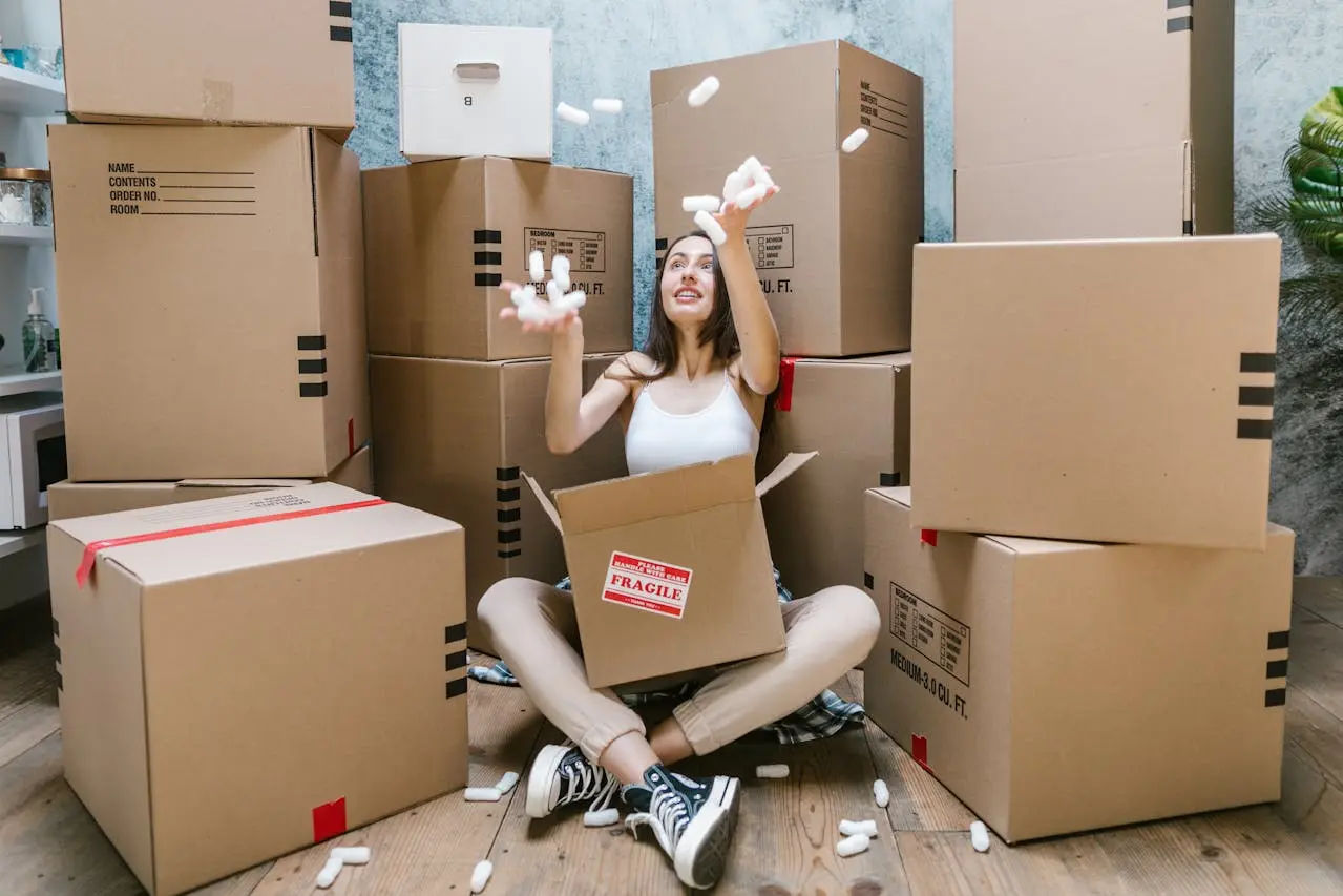 Plan moving boxes for a L’Île-Bizard home